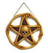 Skull Pentagram Wall Plaque