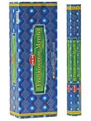 HEM - Frankincense Myrrh Hexa Incense Sticks