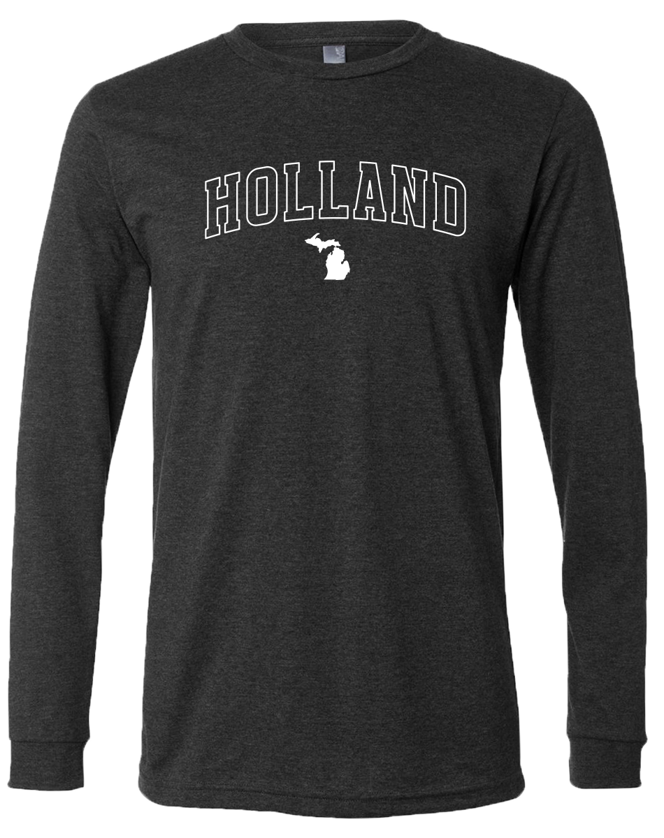 Holland Long Sleeve T-Shirt: Heather Mauve / XXL