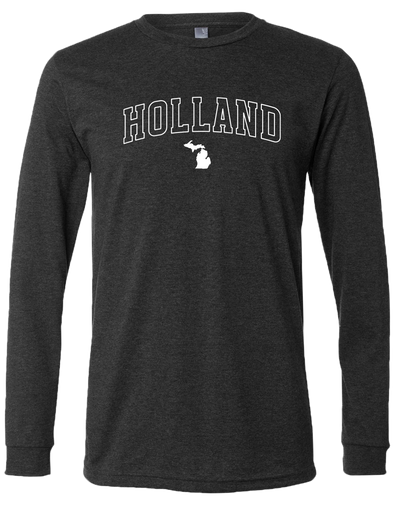 Holland Long Sleeve T-Shirt: Heather Mauve / XXL
