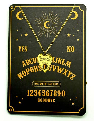 Ouija Planchet Necklace