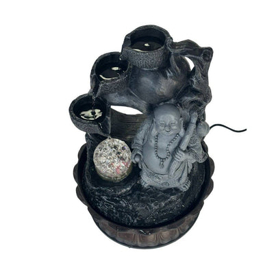 Water Fountain - Happy Buddha