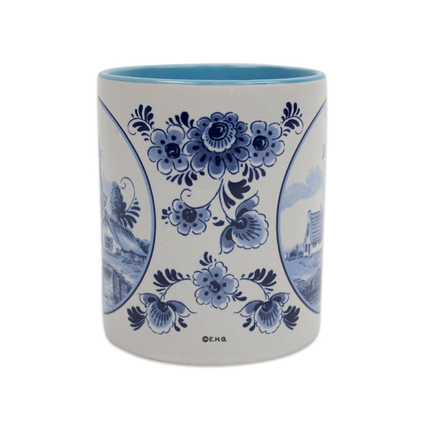 Dutch Gift Delft Windmill Coffee Mug