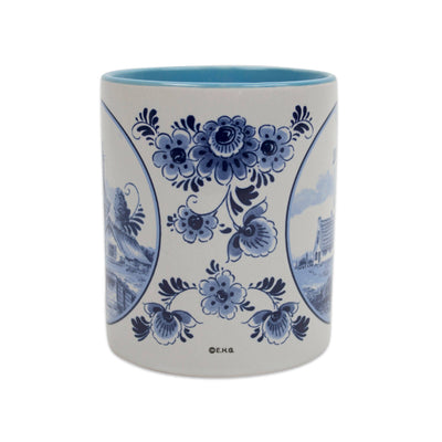 Dutch Gift Delft Windmill Coffee Mug