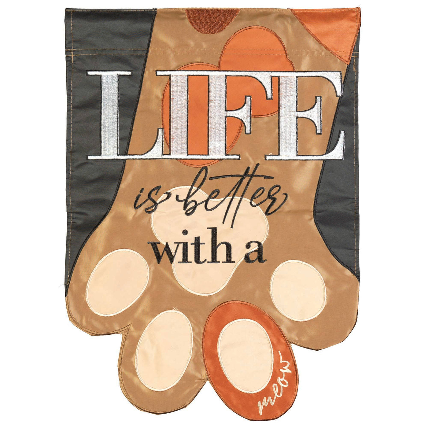 😲 Flag Life Is Better With A Cat 29x42