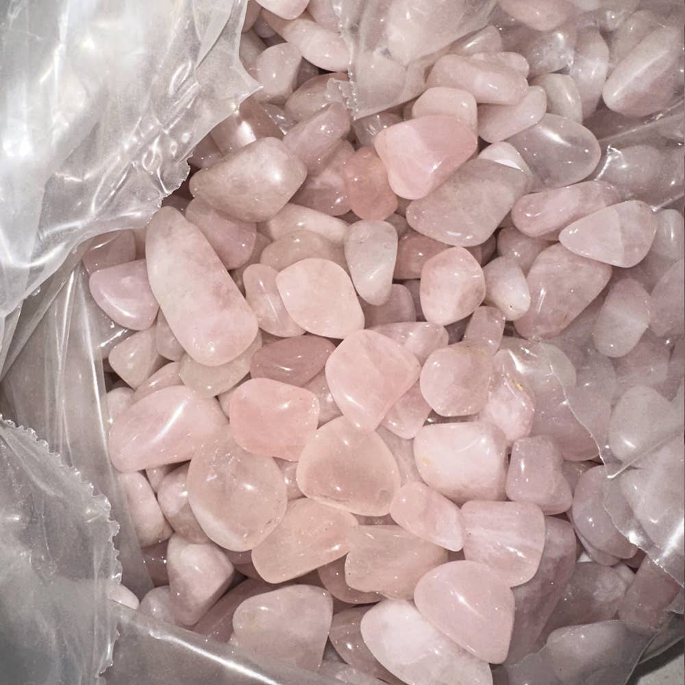 Rose Quartz Crystals 1lb