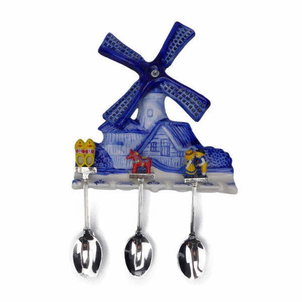 Porcelain Spoon Holder Delft Blue