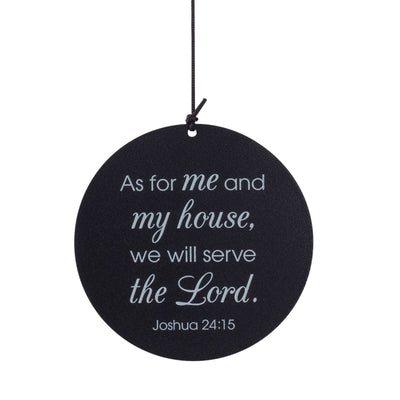 🍗Aluminum Windchime As For Me And My Joshua 24:15 35"
