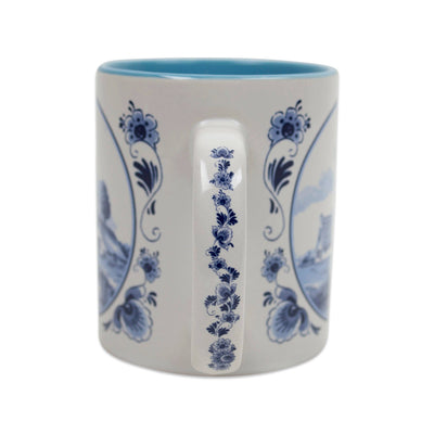 Dutch Gift Delft Windmill Coffee Mug