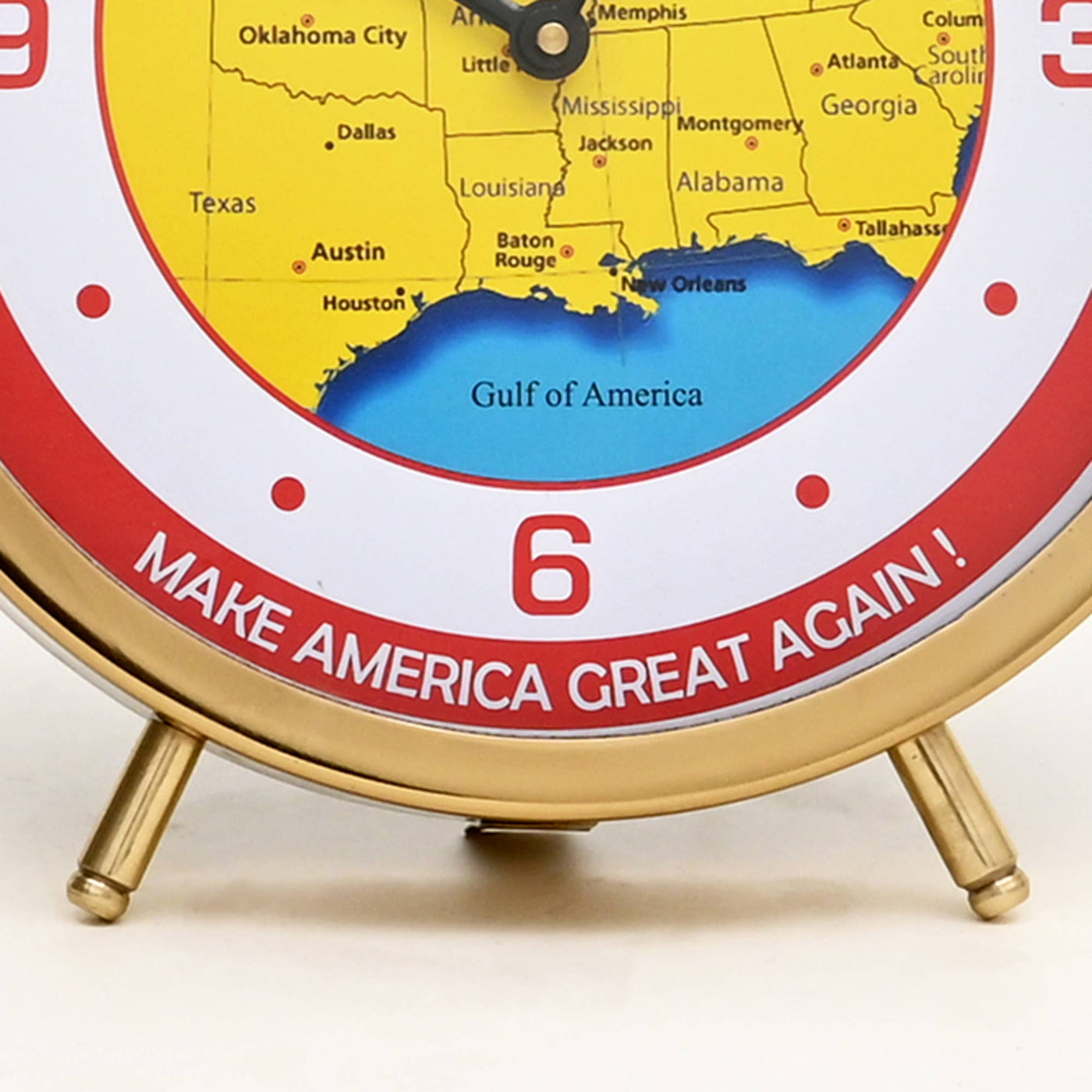 Decorative Desk Clock - Table Clock: 10x1.75x12"