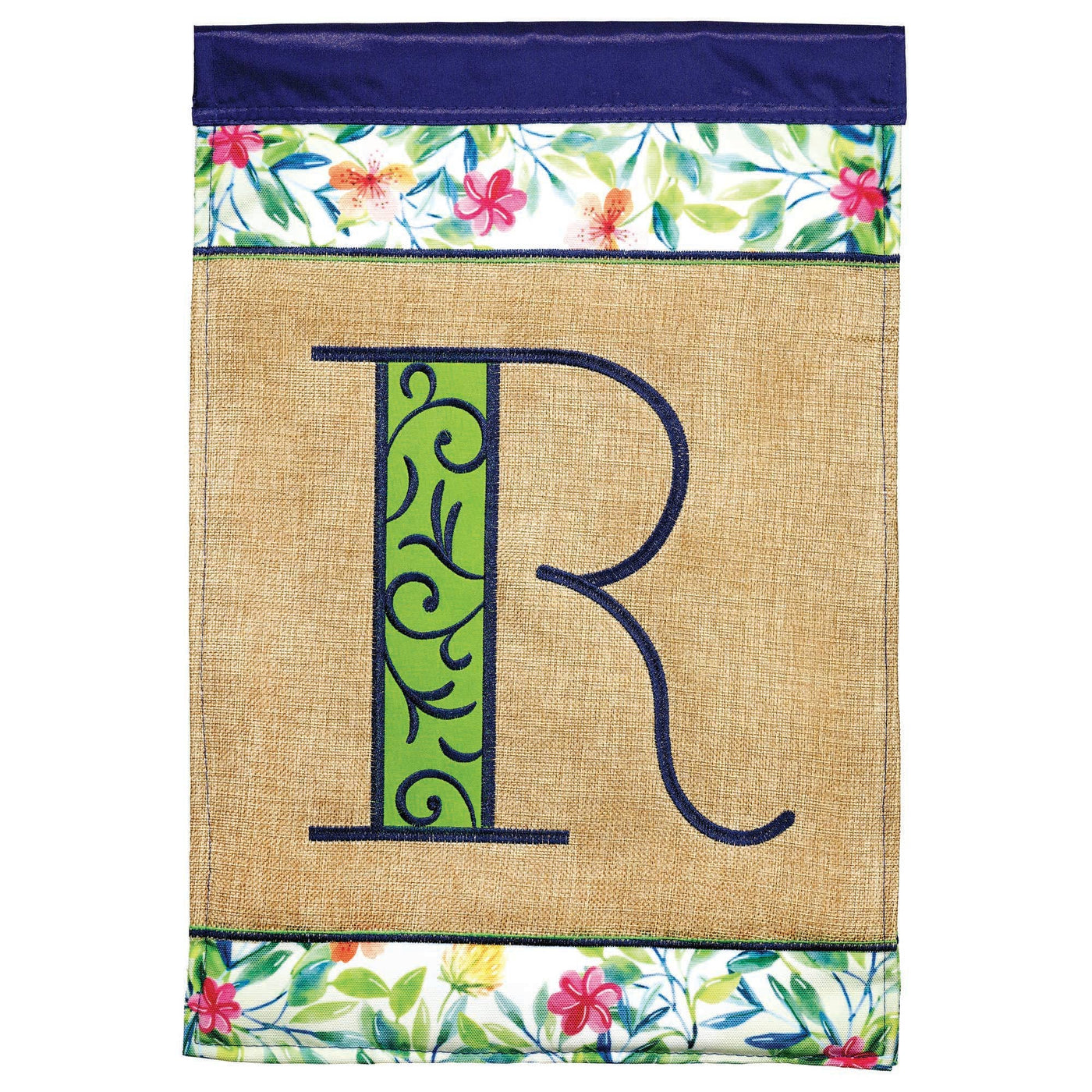 😲 FLG DAPP MONOGRAM R SPRING BLAP/PRT GRDN