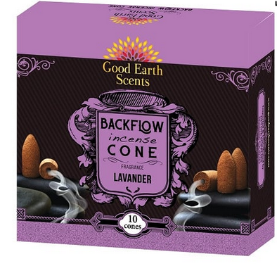 Lavender Backflow Incense Cones: Per Piece