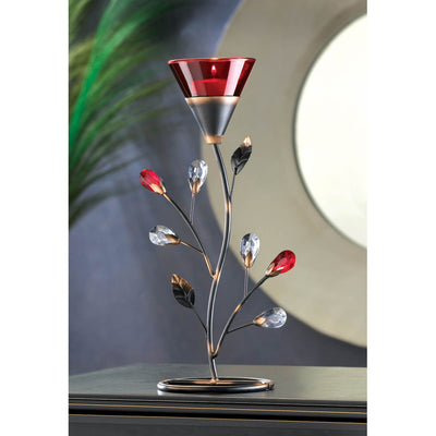 RUBY BLOSSOM TEALIGHT HOLDER