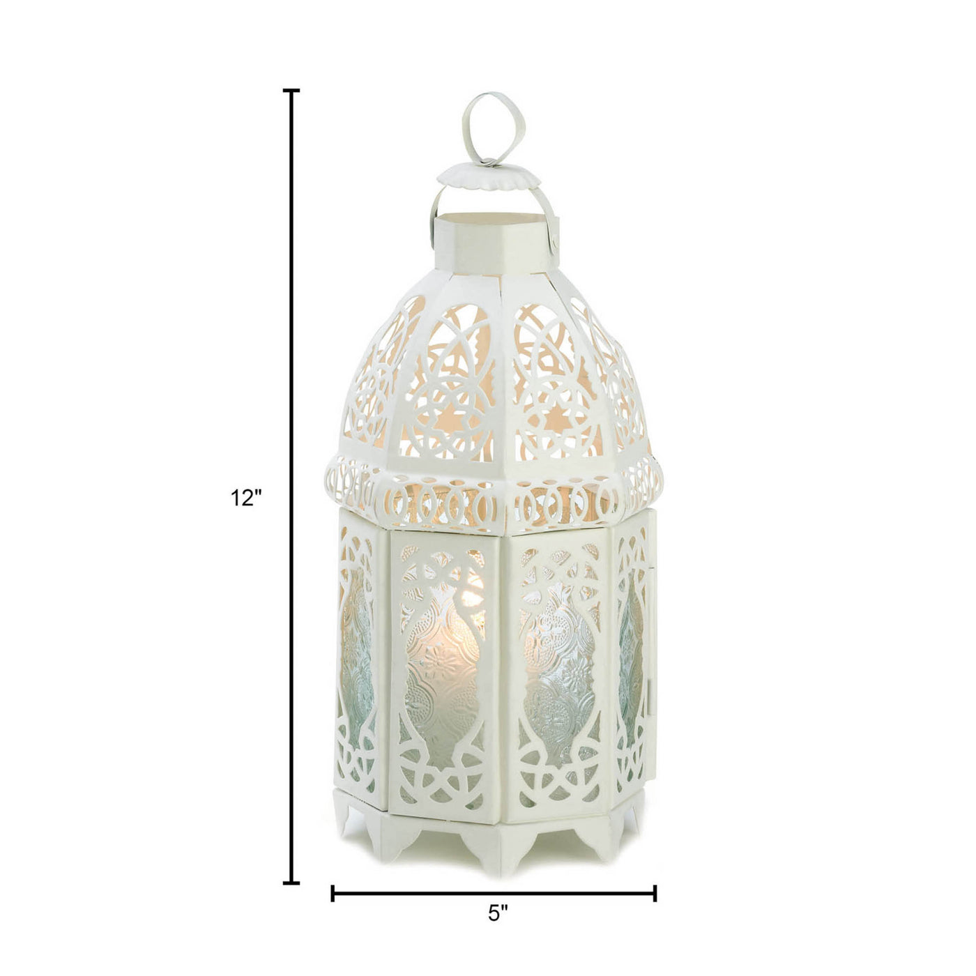 COPPER MOROCCAN CANDLE LAMP