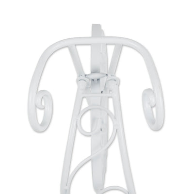 WHITE BICYCLE PLANTER