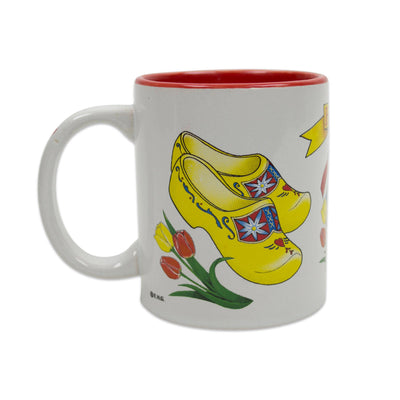 I Love Holland Coffee Mug With Dutch Kissing Couple