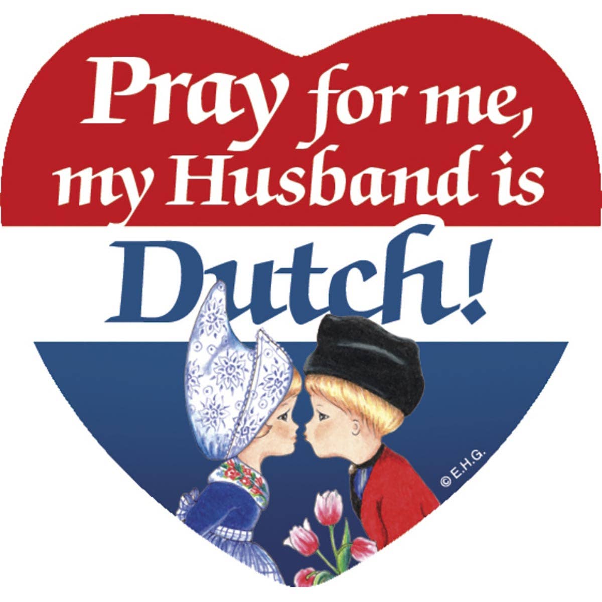 Refrigerator Tile Dutch Husband