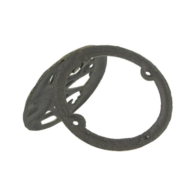 Celestial Cast Iron Door Knocker - Bronze