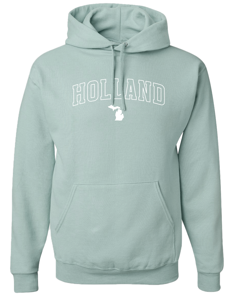 Holland Hoodie: Dark Heather Grey / XXL
