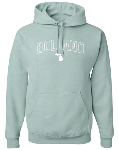 Holland Hoodie: Dark Heather Grey / XXL