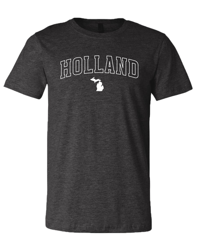 Holland Unisex T-Shirt: Heather Lake Blue / XXL