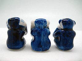 Ceramic Porcelain Delft Blue Monkey